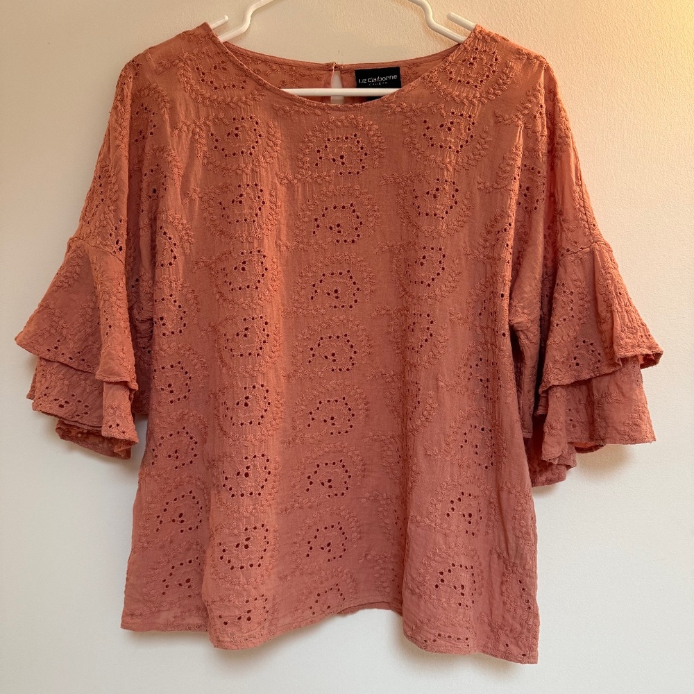 Liz Claiborne Career cotton top